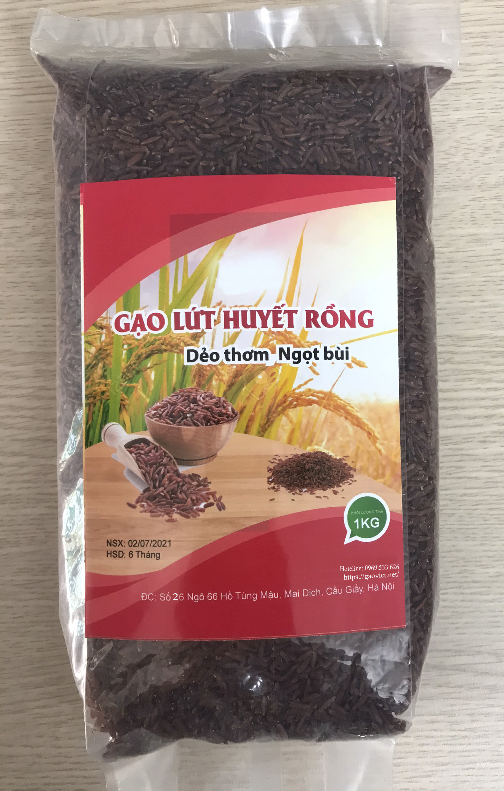Gạo lứt huyết rồng