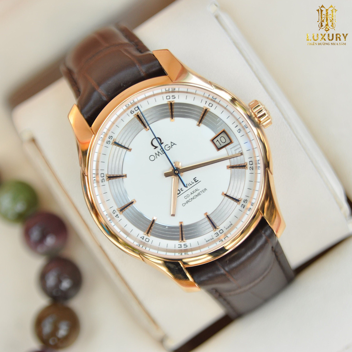 { RẺ VÔ ĐỐI }{ BẢO TÍN ĐỒNG HỒ SHOP SỊN LAZADA } Đồng Hồ Thời Trang Nam Deville Hour Vision Dây Da + Thể Bảo Hành { GIAN BÁN BUÔN ORIENT SK SEIKO PATEK }