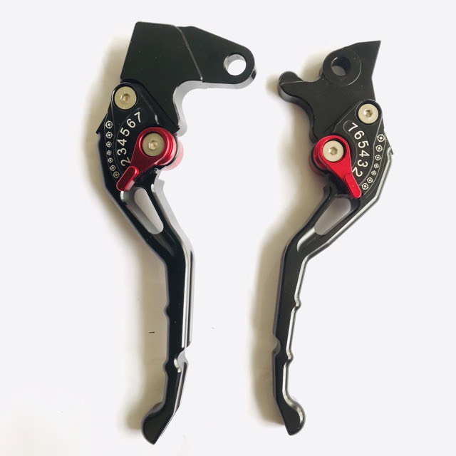 [ Giá 1 Cặp ] Tay thắng , tay phanh xe máy 7 số cao cấp xe Yamaha Mio ; Nouvo 3,4,5