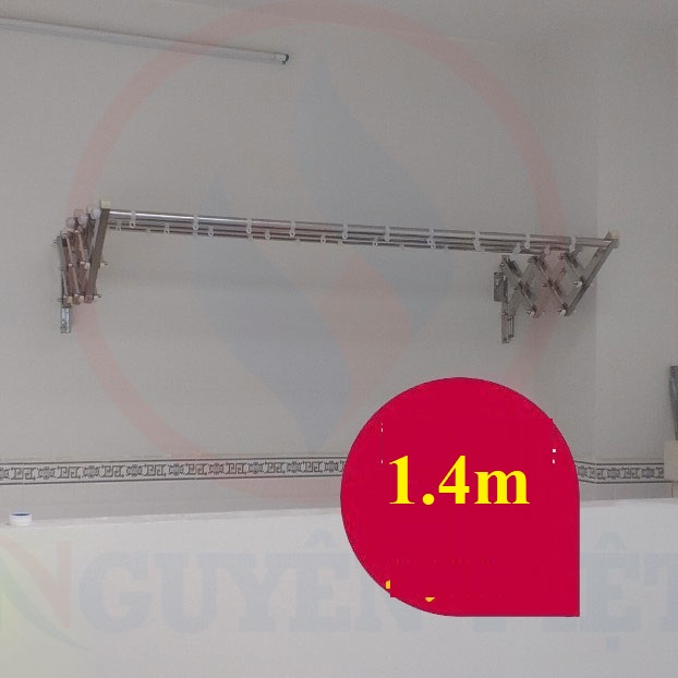 SÀO PHƠI ĐỒ THÔNG MINH INOX THANH DÀI 1.4m