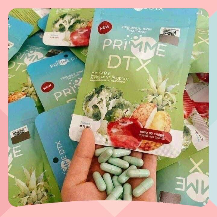 Giảm cân detox rau củ dtx thái lan