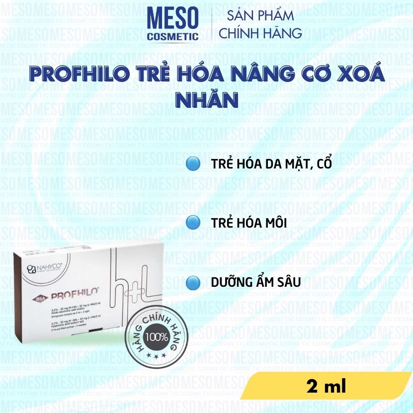 [ Hàng cty]  Profhilo  Trẻ Hóa Nâng Cơ Xoá Nhăn | Meso cosmetic