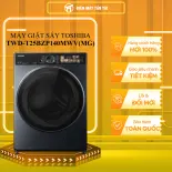 Máy giặt sấy Toshiba Inverter giặt 13 kg - sấy 8 kg TWD-T25BZP140MWV(MG) - MIỄN PHÍ GIAO HCM
