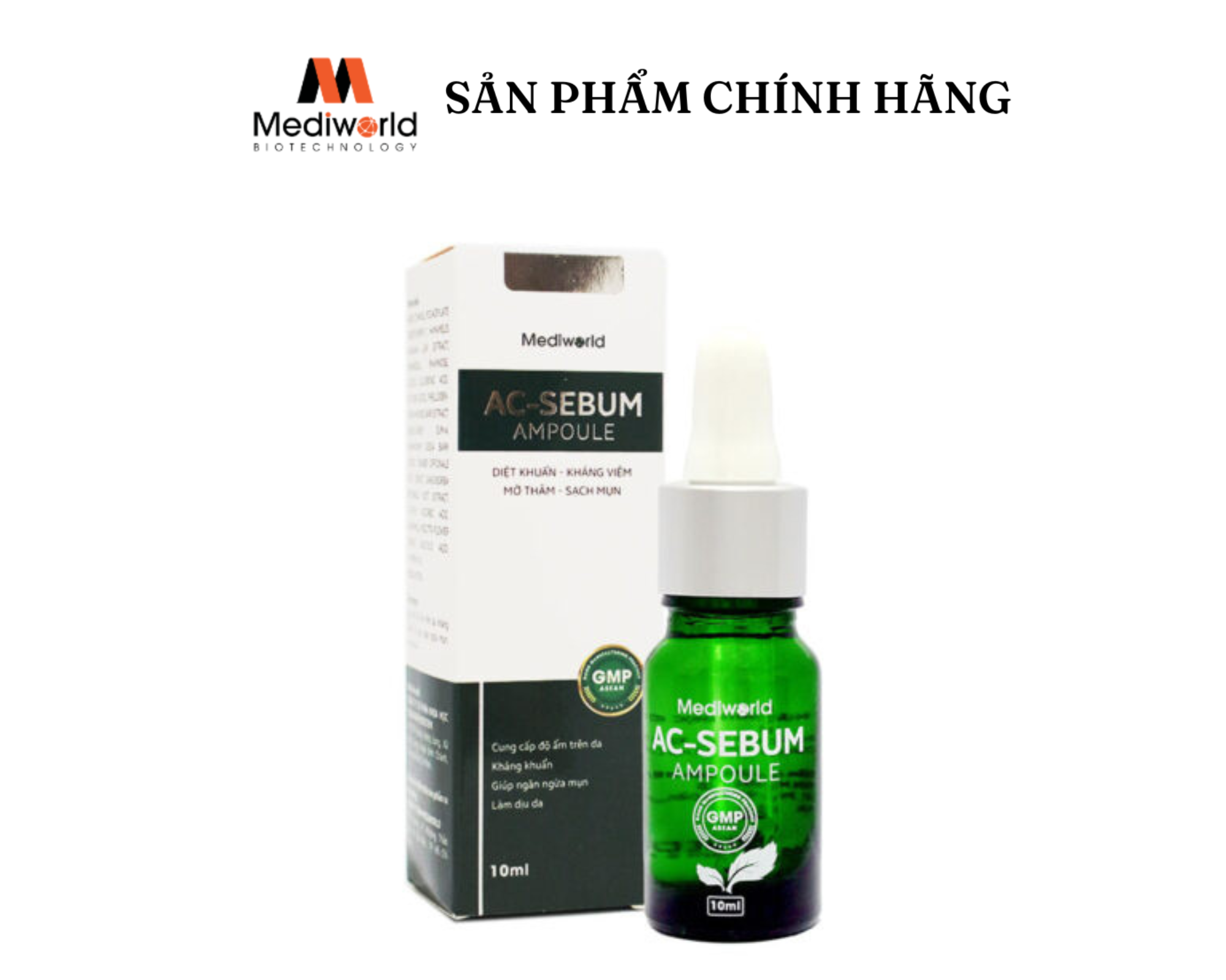 AC – Sebum Ampoule hỗ trợ chăm sóc và ngăn ngừa mụn