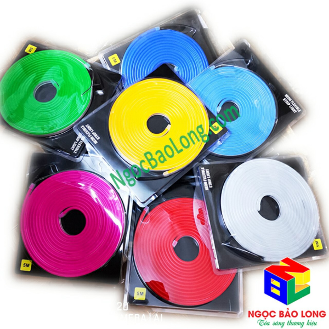 LED dây neon 12v(Cuộn dài 5m)