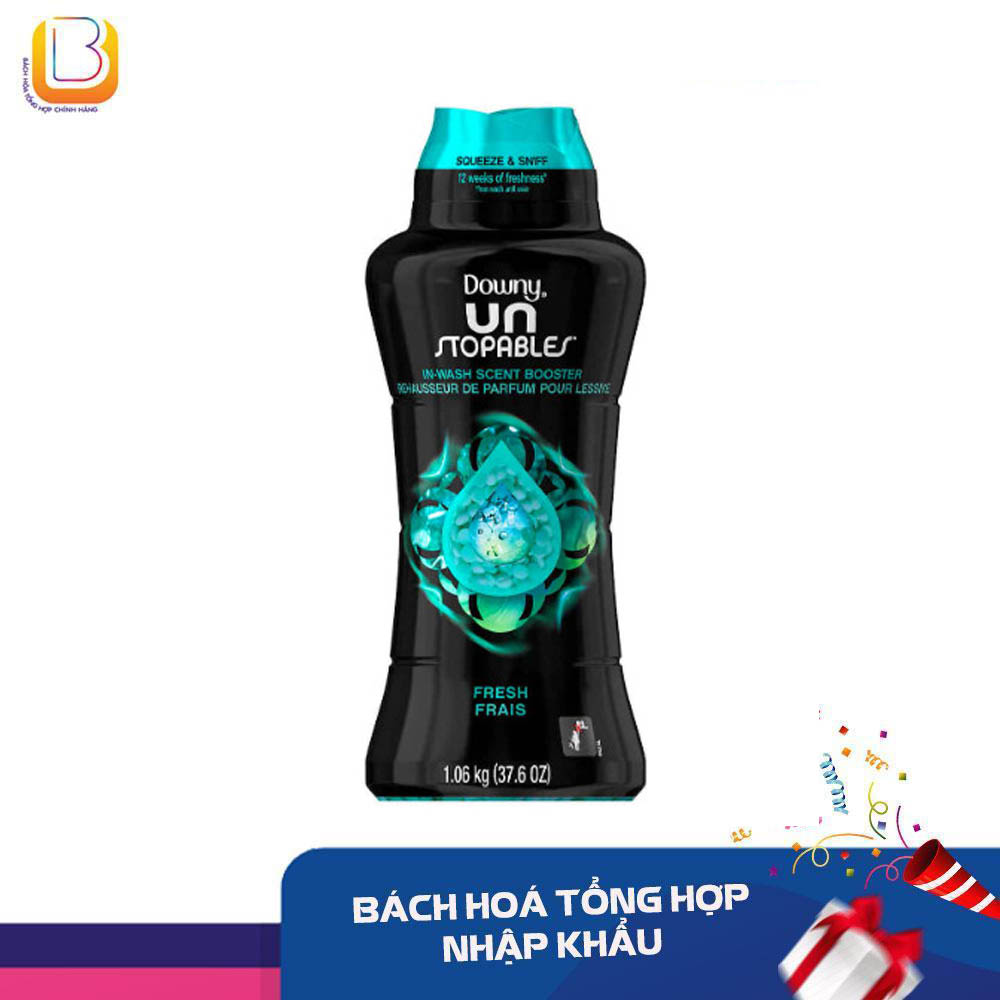 Hạt xả vải downy unstopables in-wash scent booster beads fresh mỹ giữ hương lâu 1.06kg
