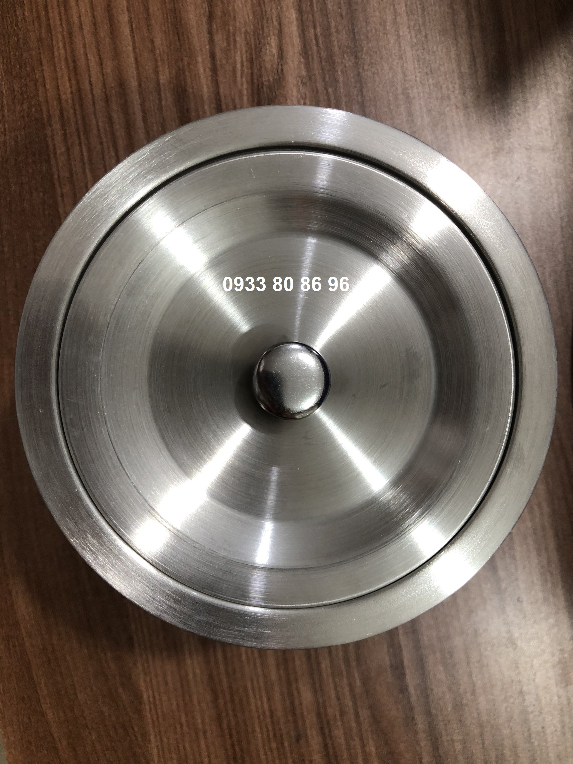 Bầu xả chậu rửa chén inox 304 đường kính 110 - 140mm