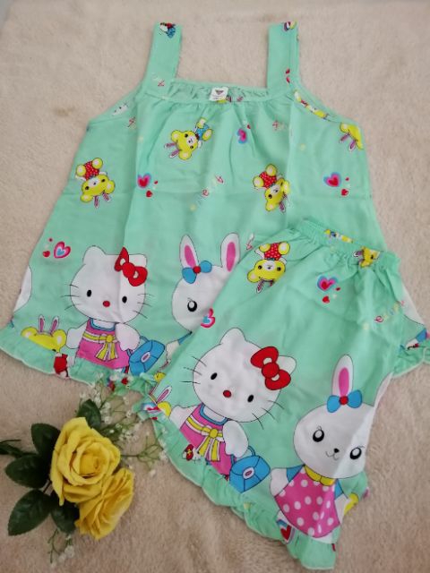 [HCM]Đồ bộ mặc nhà bé gái tone lanh giá rẻ