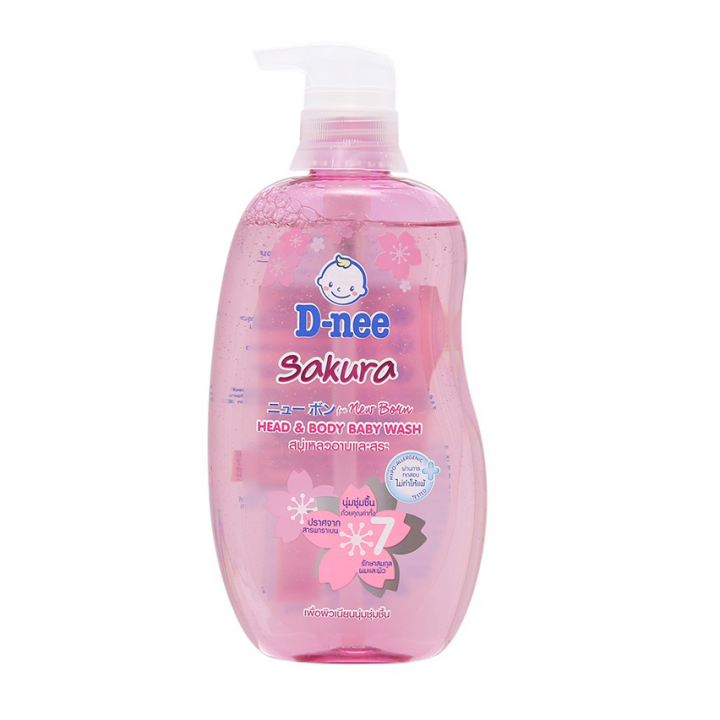 Sữa tắm gội trẻ em d-nee organic 380ml