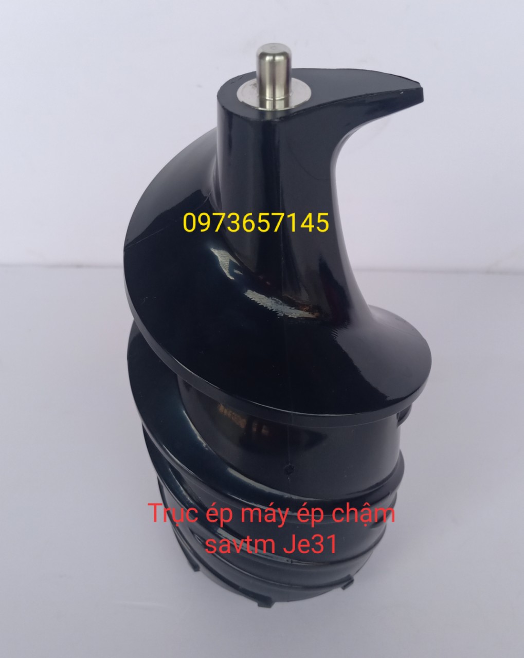 Lưỡi ép - trục soắn có bánh răng máy ép chậm savtm je31 je35 hàng chính hãng