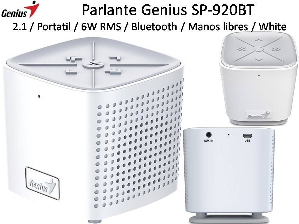 Loa bluetooth mini để bàn genius sp-920bt