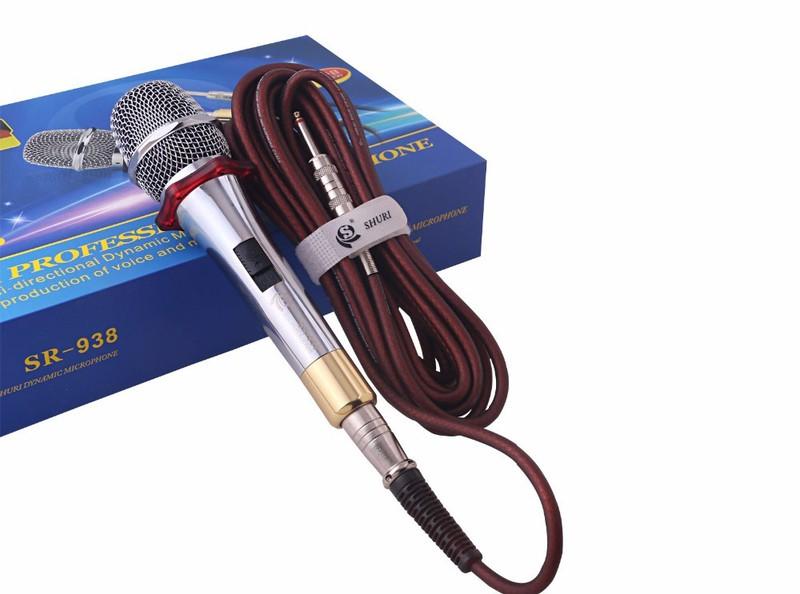 Micro có dây shuri 938 tạo cảm hứng khi hát