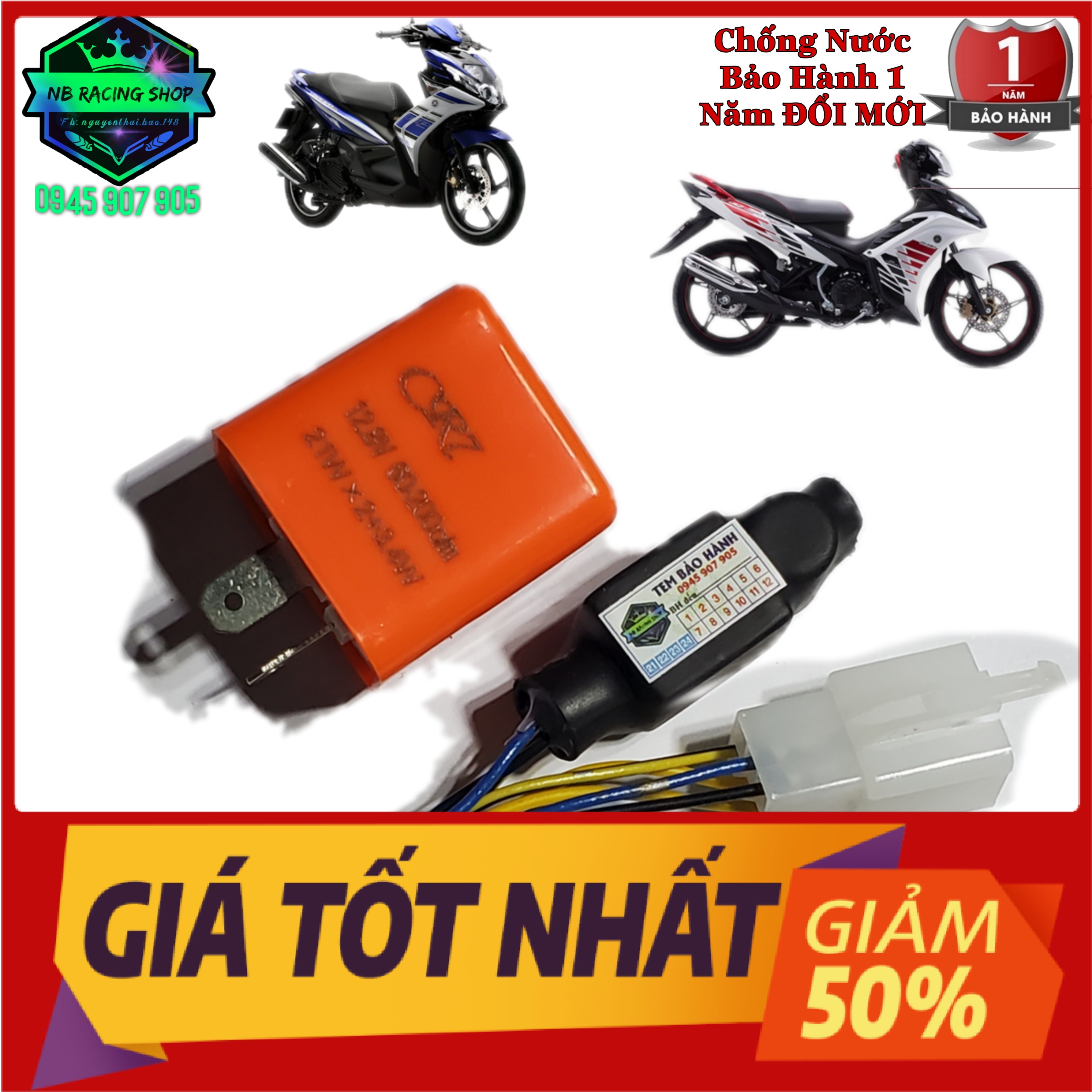Mạch Ưu Tiên Hazard Cho Exciter 135,Novou 5.NB Racing Shop