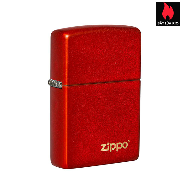 Zippo 49475ZL  Zippo Metallic Red Zippo Logo