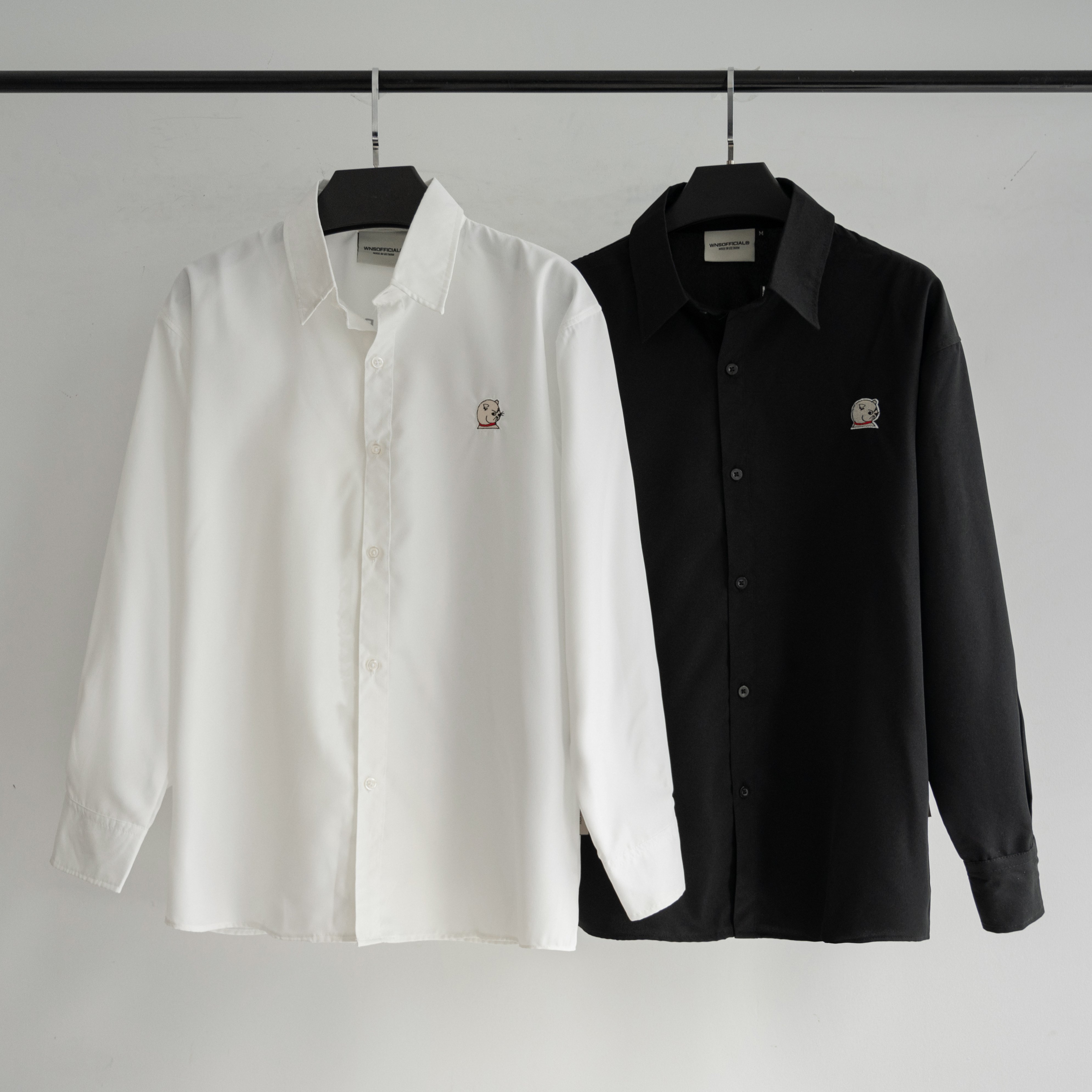 Wns meow shirt - áo sơ mi dài tay wns chính hãng
