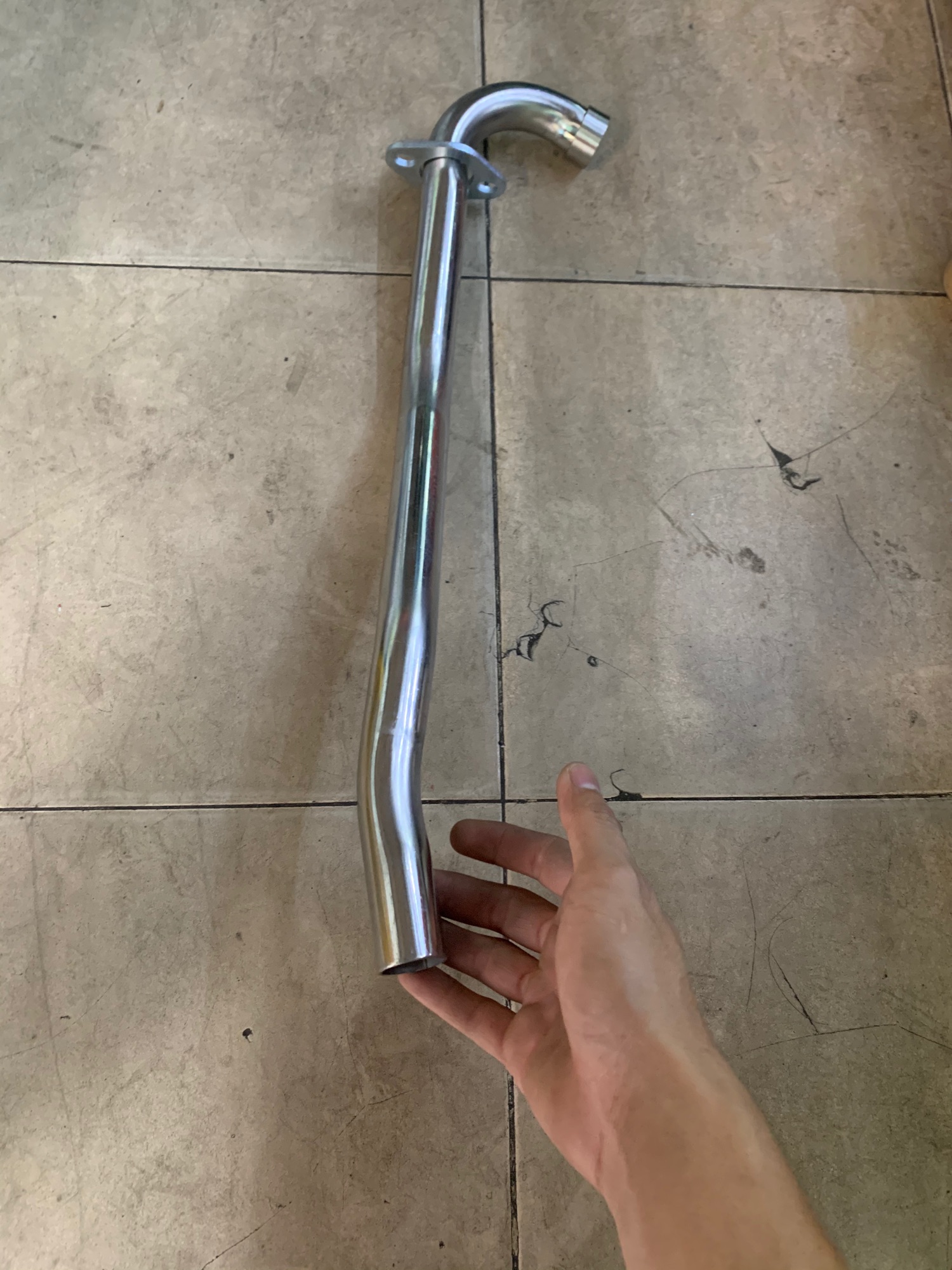 Cổ pô fu 125 inox 304 size 27