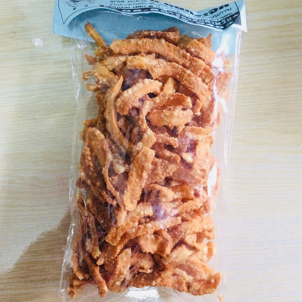 80gr da heo chiên giòn thái lan - ăn vặt thái lan -giòn rụm ghiền luôn