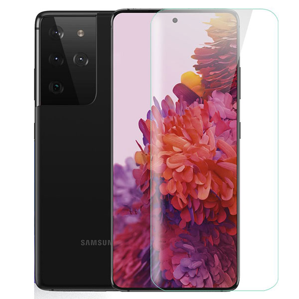 Dán cường lực Samsung Galaxy S21, S21 PLus, S21 Ultra full keo UV Full màn hình