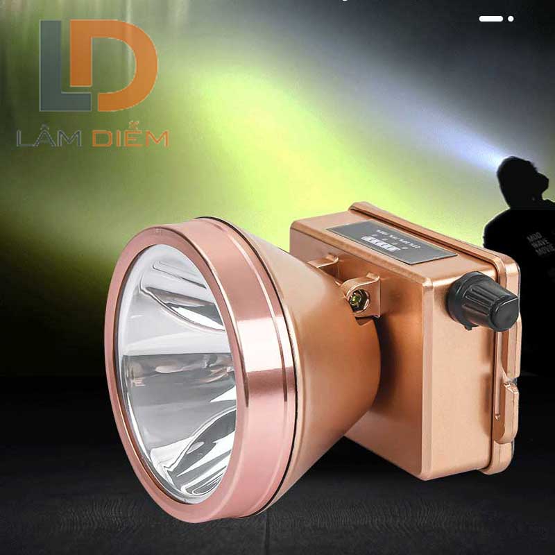 ĐÈN PIN SẠC ĐỘI ĐẦU SIÊU SÁNG CÔNG SUẤT LỚN PIN LÂU PL 004- DK 995