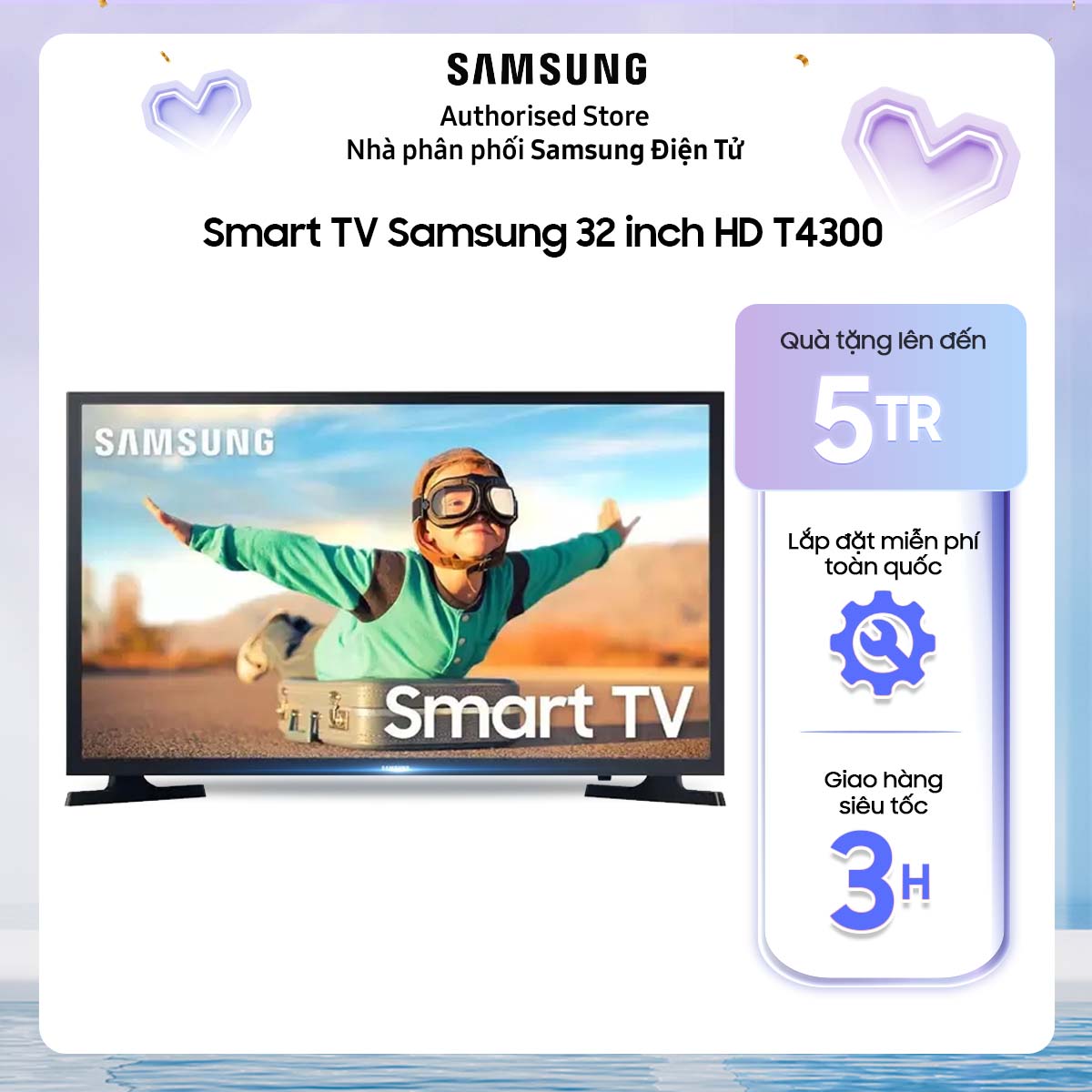 32T4300 - Smart Tivi HD Samsung 32 inch UA32T4300 UA32T4300AKXXV