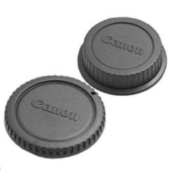 Bộ nắp body và cap đuôi lens Canon