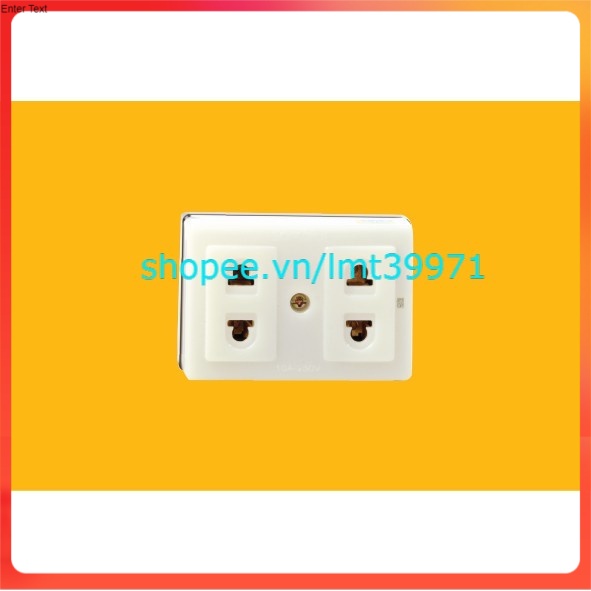 Ổ cắm 2 cửa
