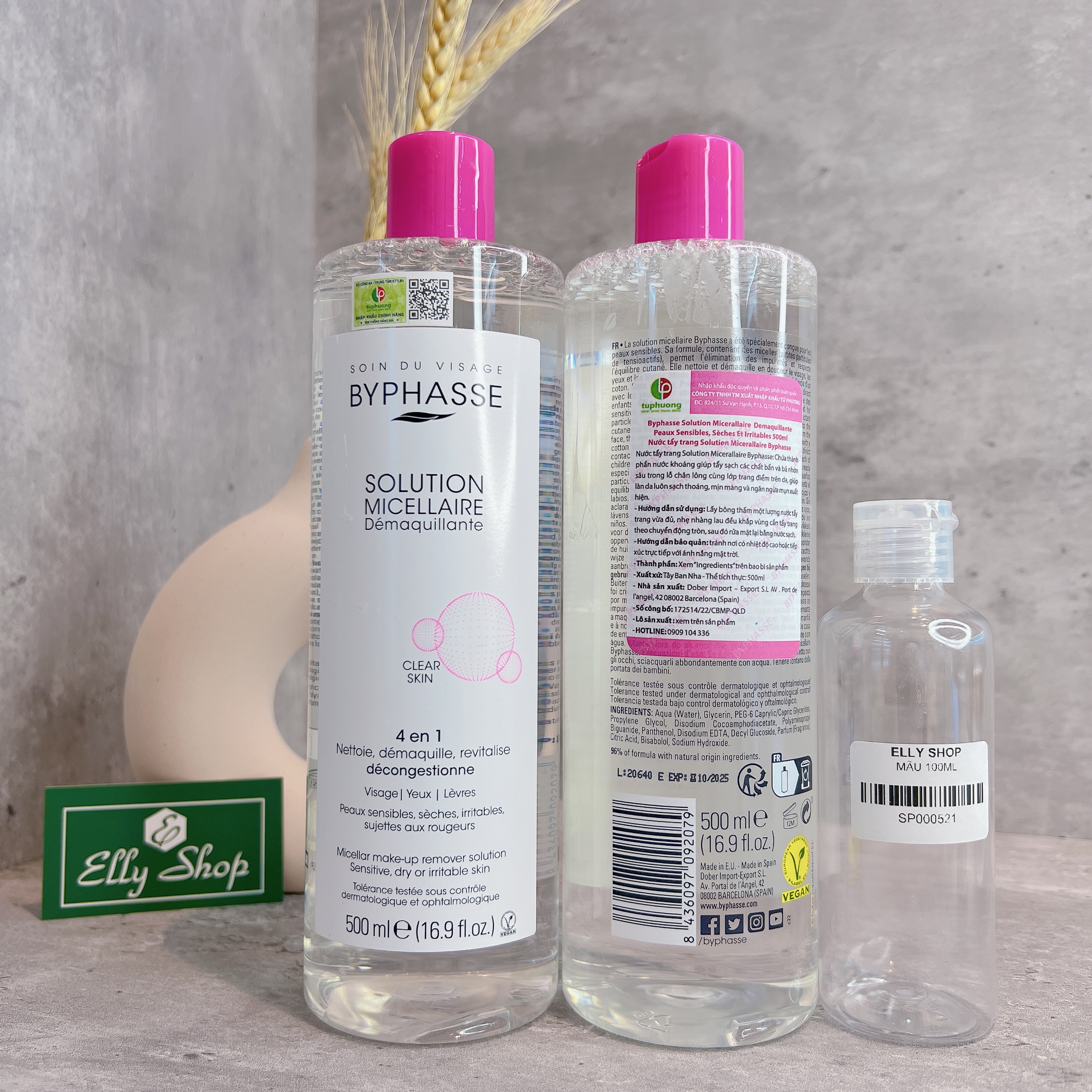 Nước Tẩy Trang Byphasse Solution Micellaire