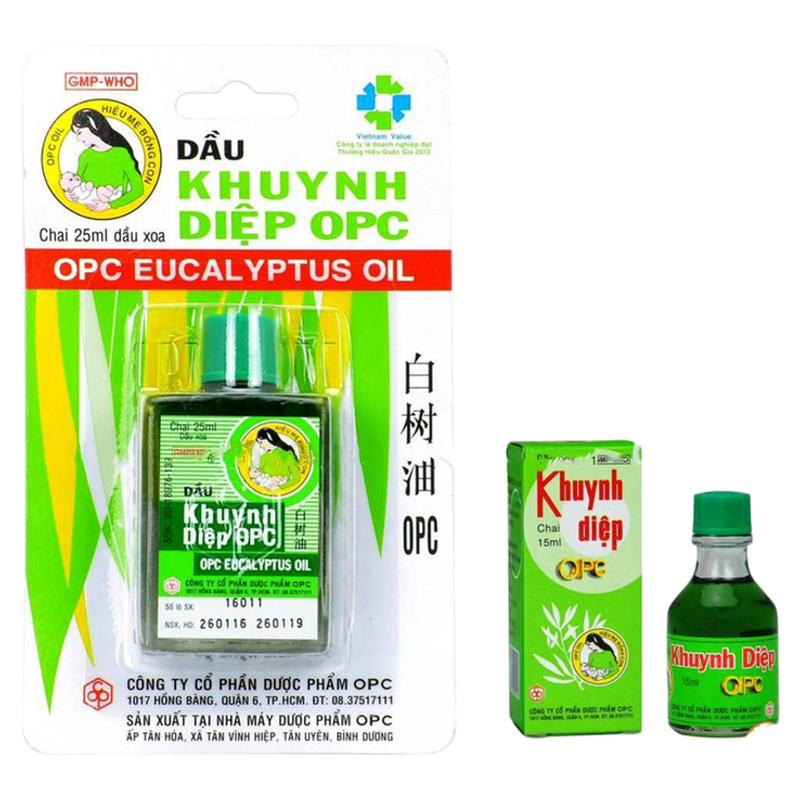 Dầu Khuynh Diệp OPC Mẹ Bồng Con Chai 25ml