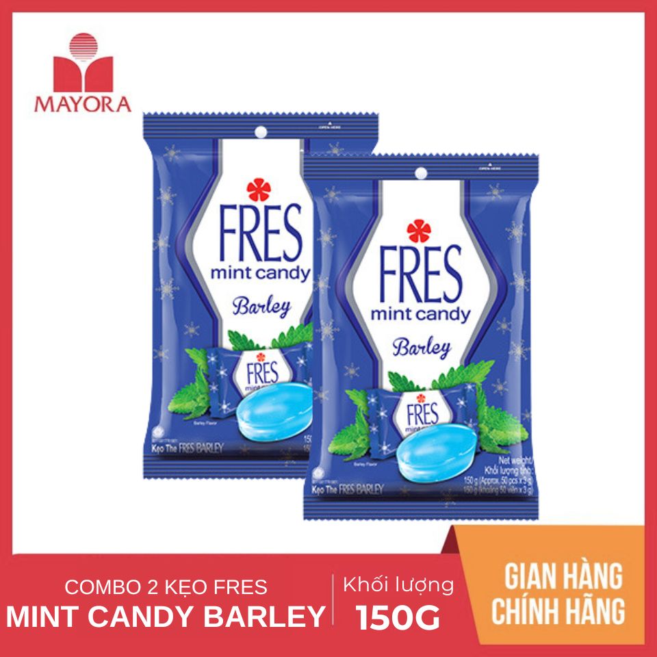 Combo 2 kẹo the fres barley 150g