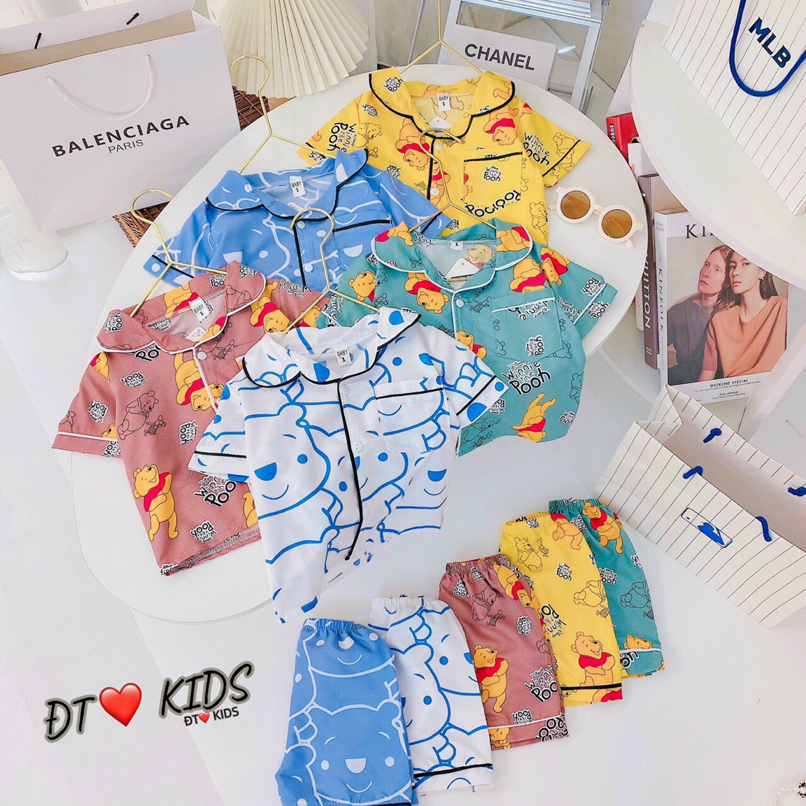 Bộ đùi pijama cho bé trai/bé gái
