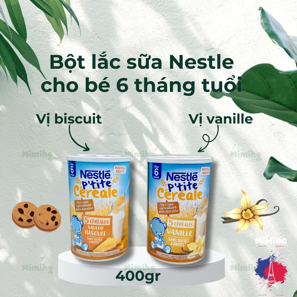Bột lắc sữa Nestle 400gr - Bột pha sữa Nestle hàng air, thơm ngon