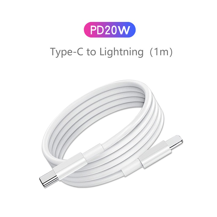 Cáp sạc nhanh cho iphone dây sạc pd 20w type c to lightning dành cho 8/x/xs/11/12/13