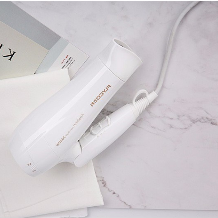 Máy sây tóc flyco cao cấp công suất 2000w nóng lạnh 2 chiều sấy anion không xơ tóc
