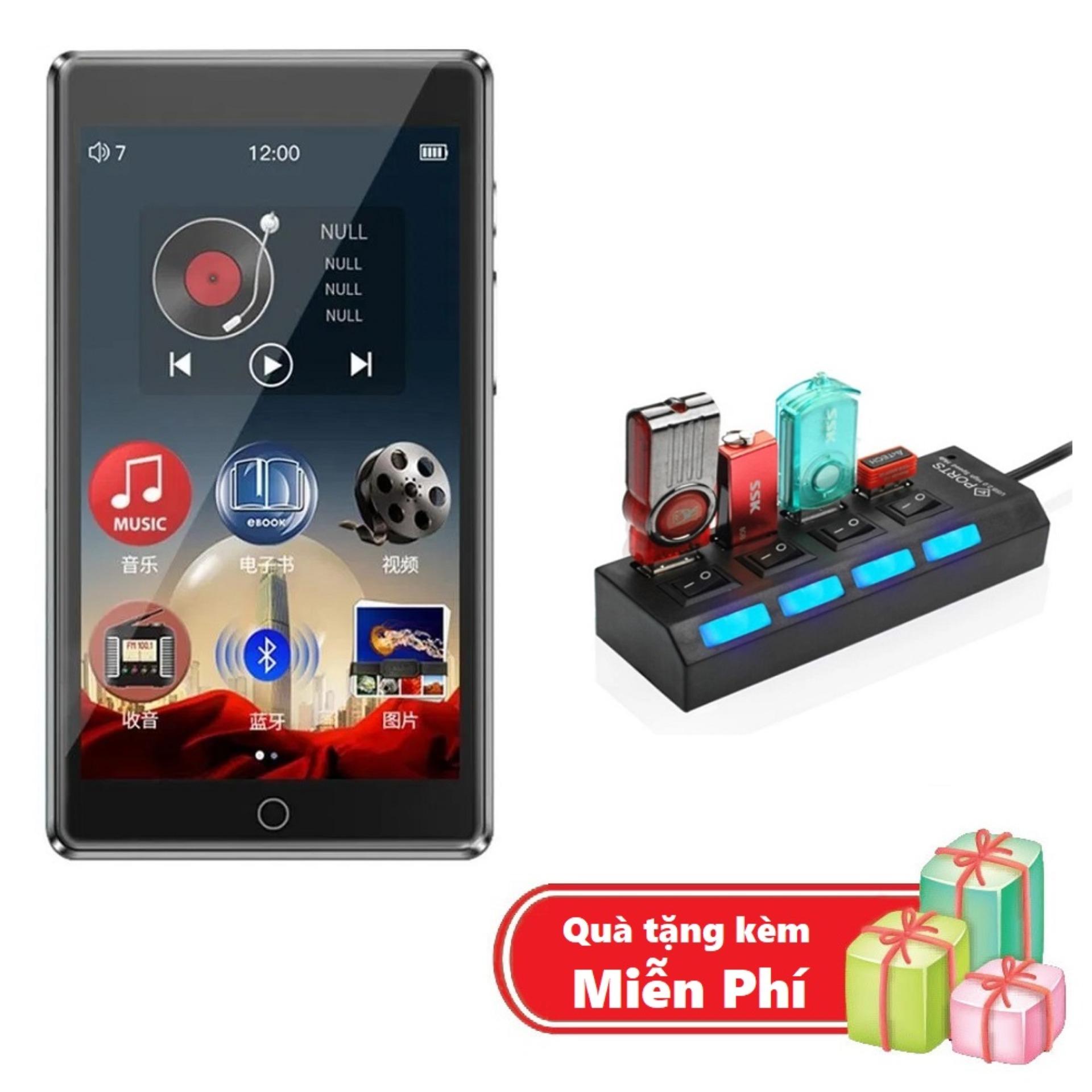Máy nghe nhạc mp3 ruizu h1 màn hình cảm ứng kết nối bluetooth dung lượng 8gb thu âm nghe ebook - máy nghe nhạc mp3/mp4 kết nối bluetooth ruizu h1 bộ nhớ trong 8gb