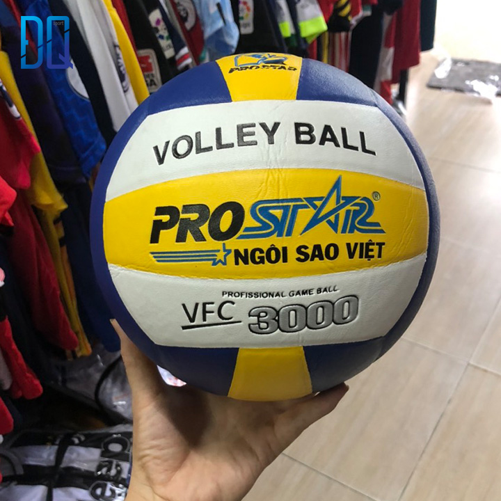 Qủa bóng chuyền PROSTAR VFC 3000 ( Cam kết hàng chính hãng - Đổi mới khi sản phẩm bị lỗi ) - Tặng kèm kim bơm bóng và túi lưới đựng bóng