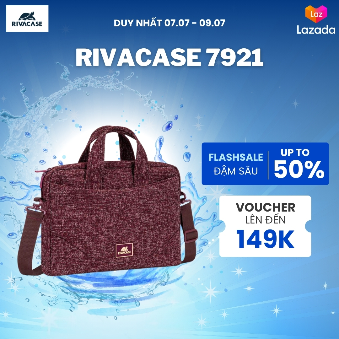 Túi xách rivacase 7921 dành cho laptop 13.3" - 14" - hàng chính hãng
