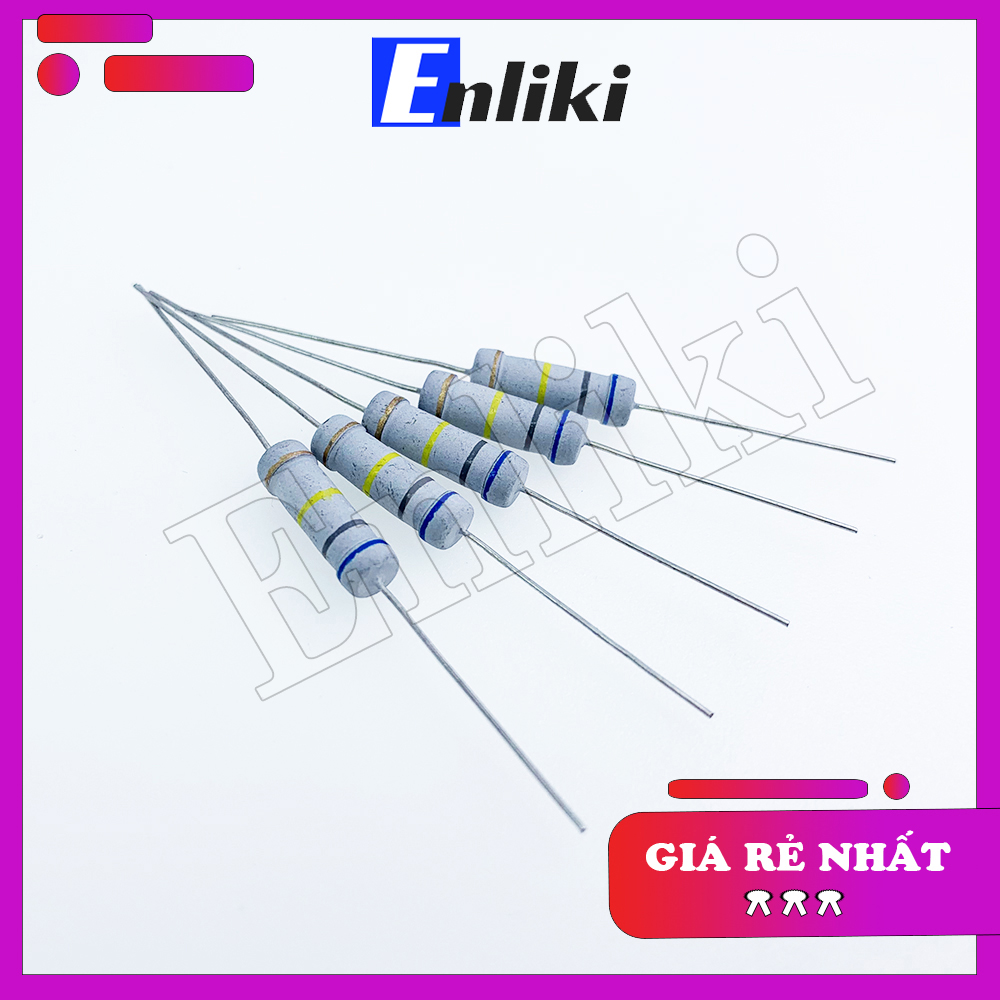 2 chiếc điện trở 0.33r công suất 2w 5%
