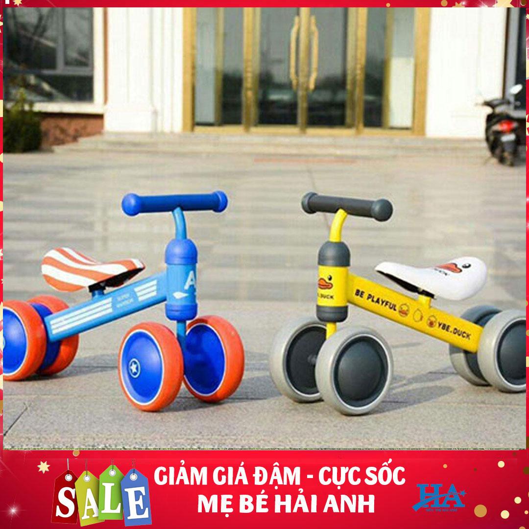 Xe chòi chân bốn bánh giữ cân bằng cho bé tập đi, xe thăng bằng trẻ em, xe chòi chân, xe trẻ em, xe đạp cân bằng - HMBPHUNG45
