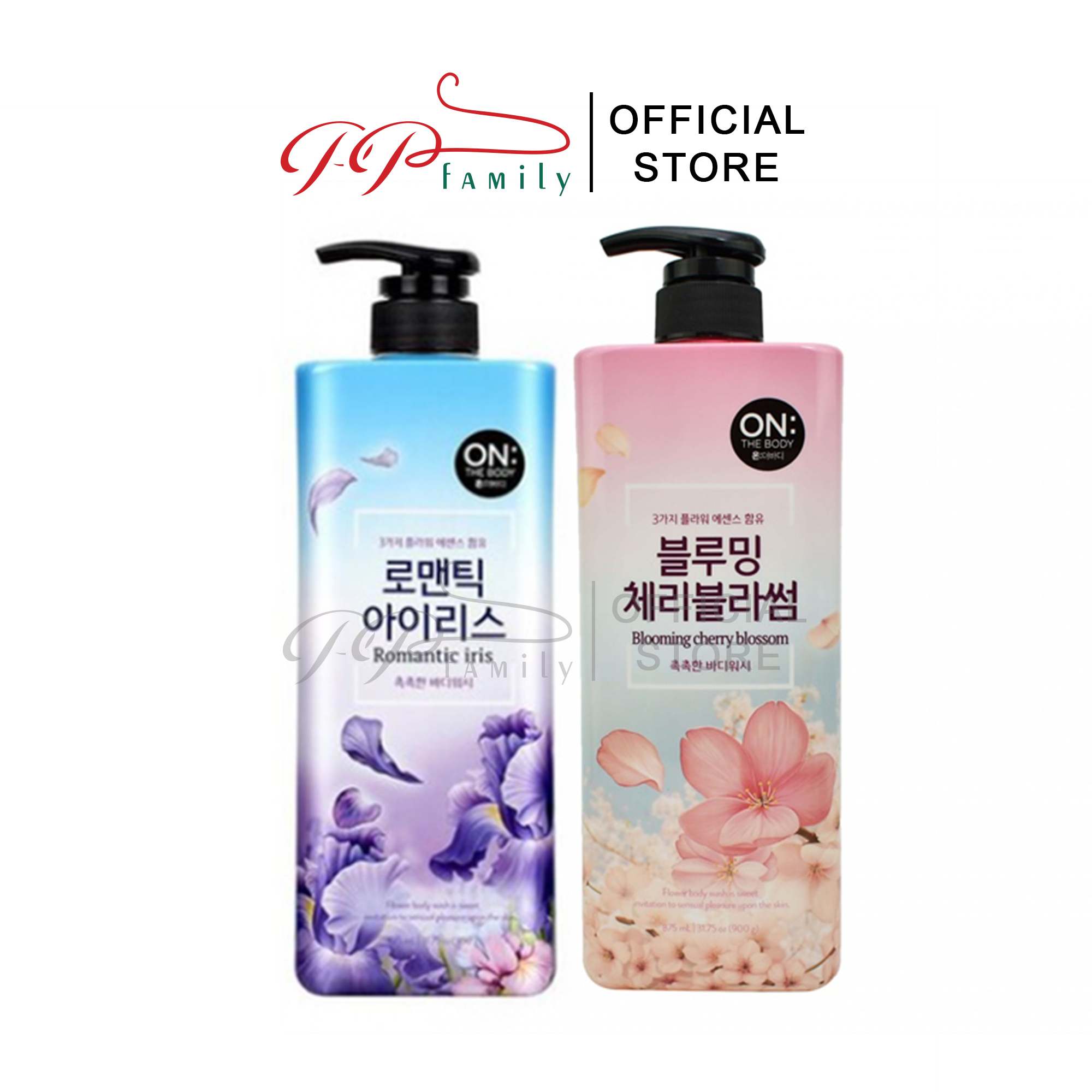 Sữa tắm trắng da on the body perfume sweet love body wash hàn quốc 900ml