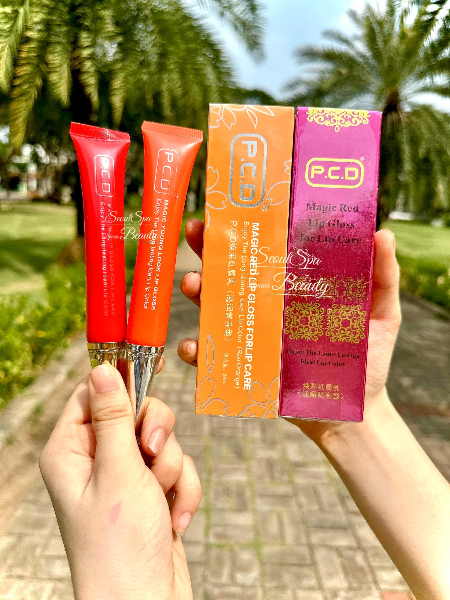 Son dưỡng kích màu sau phun xăm pcd + kèm quà