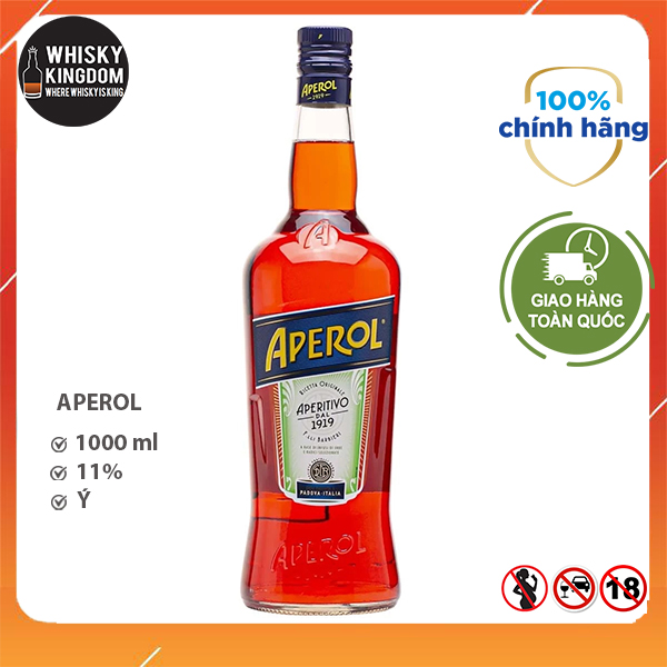 APEROL nguyên liệu pha chế cocktail