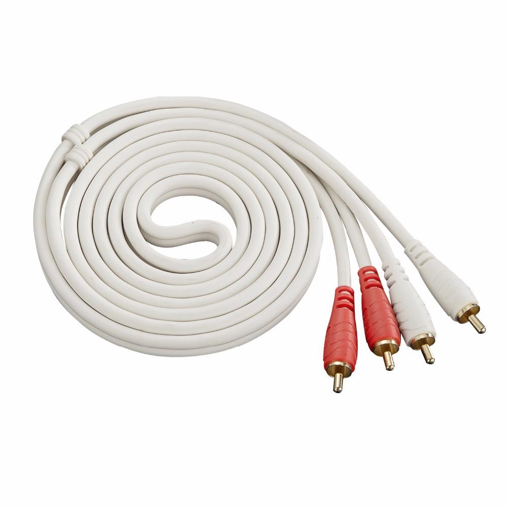 Cáp Audio loa AV JSJ 4 đầu bông sen (AV 4 ĐẦU)