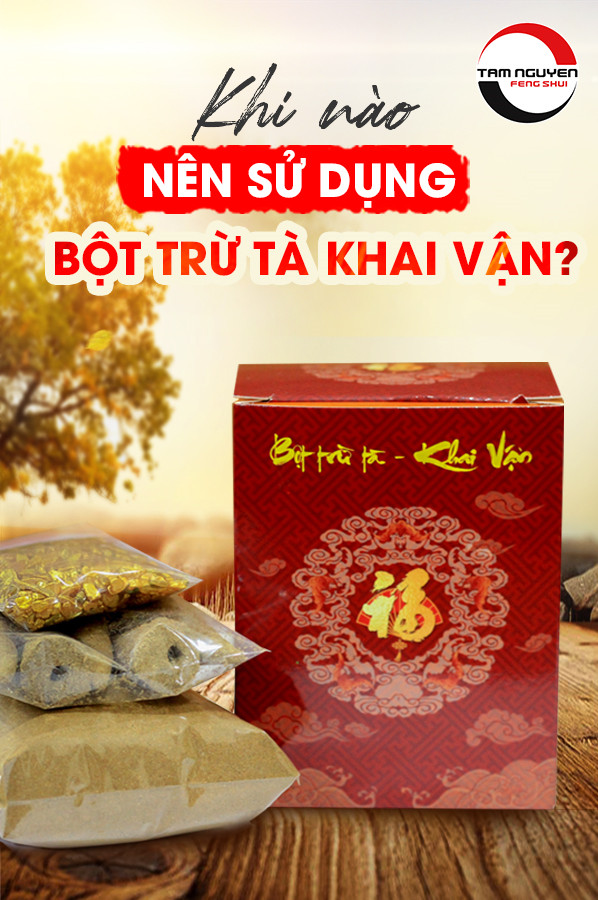 Bột tẩy uế khí, tạp khí, xông đất, xông nhà - Phong Thủy Tam Nguyên