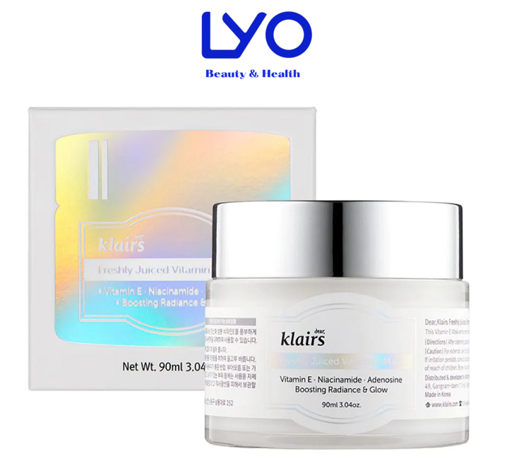 Kem dưỡng da Klairs Freshly Juiced Vitamin E Mask 90ml Lyo.vn