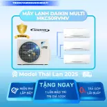 Máy lạnh Multi Daikin Inverter MKC50RVMV 1 Dàn Nóng 2- 3 Dàn Lạnh Treo Tường Gas R32 Chính hãng Daikin Thái Lan Sản Xuất 2025