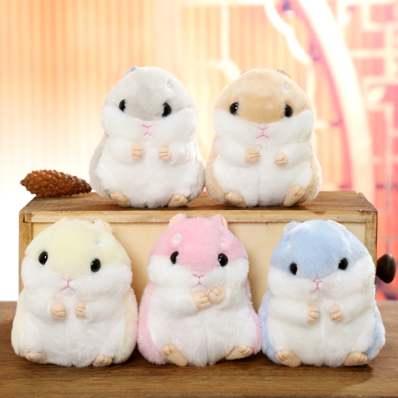 Gấu bông chuột Hamster dễ thương - Gấu bông Hamster mini kích cỡ 10cm