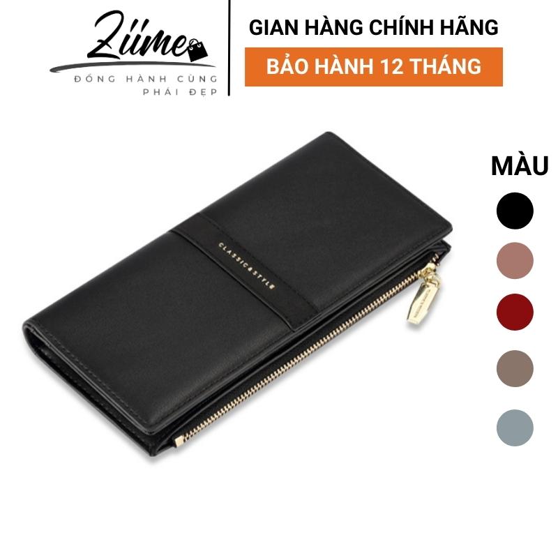 Ví nữ dài cầm tay Tailian, Bóp dài Ziime da cao cấp ZVD013