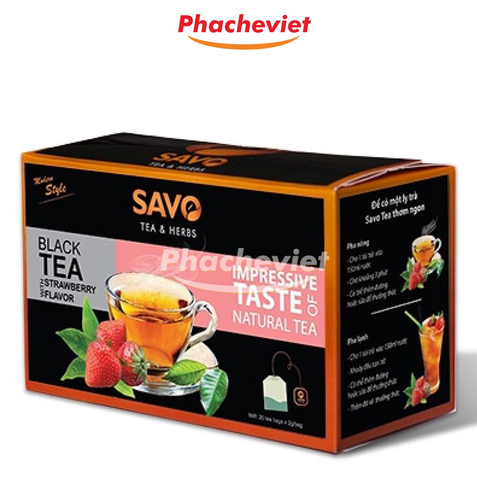Trà Savo Trà Dâu túi lọc