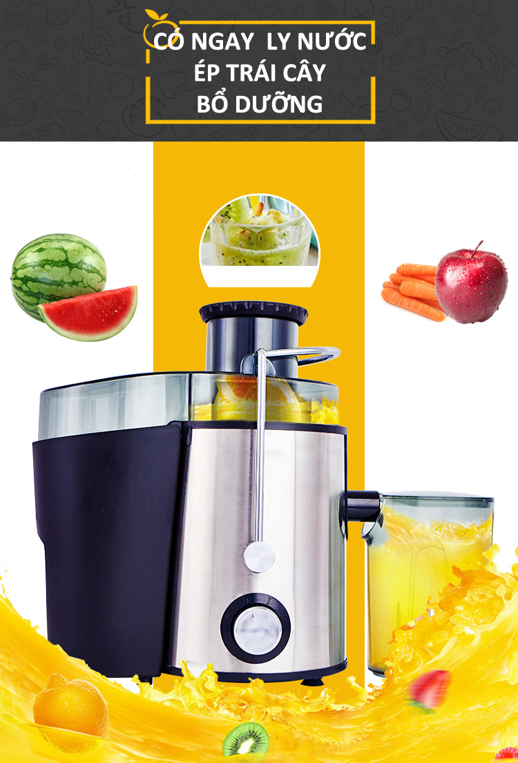 Máy ép trái cây chậm Juice Extractor tiện lợi một cách ngạc nhiên