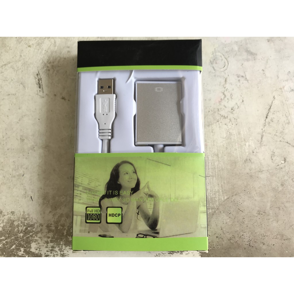 Cáp chuyển đổi usb 3.0 sang hdmi - usb 3.0 sang hdmi